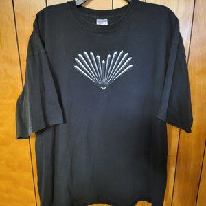 Vintage Jake Owen Shirt size 2XL Country Music Tour Double Sided Graphics y2k C3